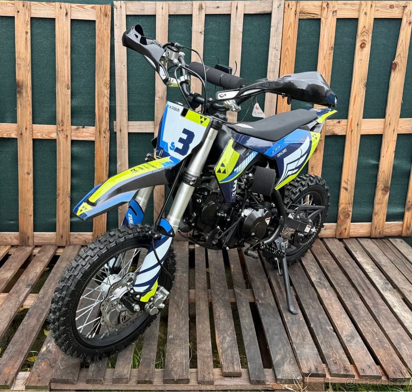 Pitbike 125ccm4T kola14”/12” Poloautomat C117