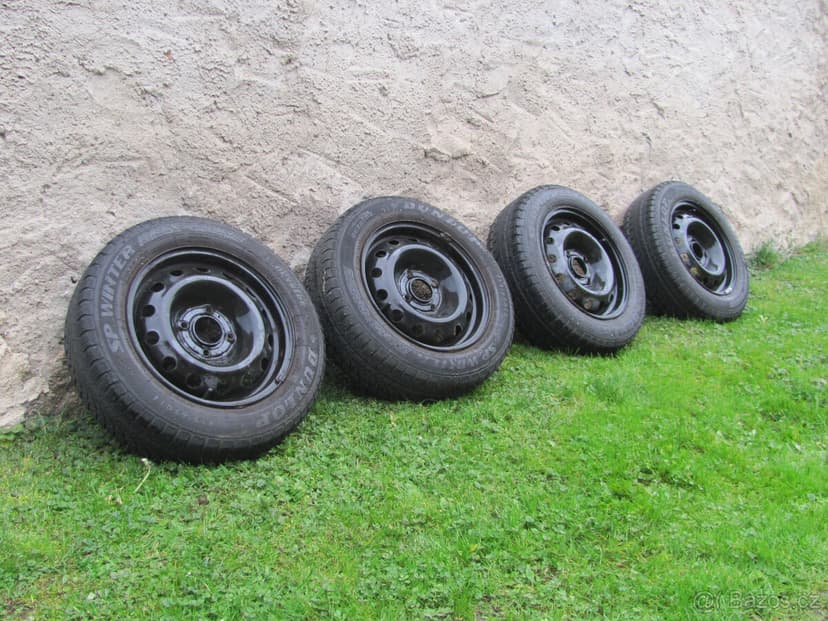 ZIMNÍ PLECHOVÁ KOLA 14" - 4x108 - 175/65/R14