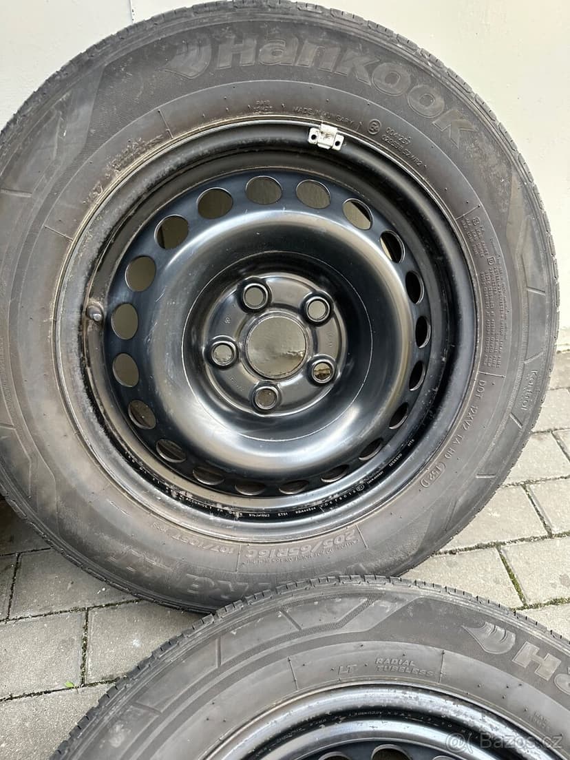 205/65/16C /originál sada Volkswagen T5,T5.1 ,T6,T6.1