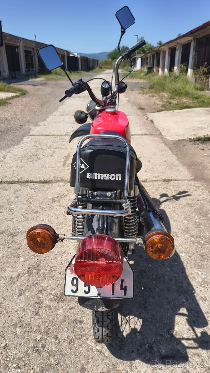 Prodám Simson S51 enduro bez TP