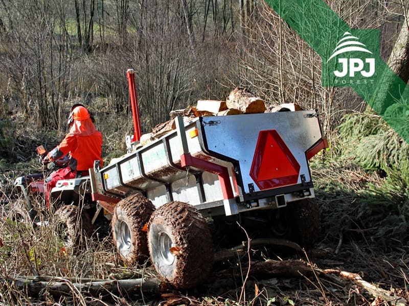 Vozík za čtyřkolku