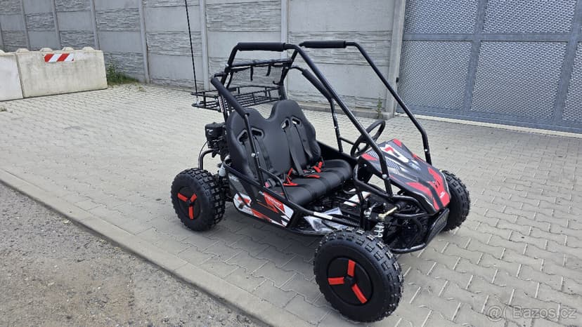 Dětská Buggy MiniRocket Forest 212ccm, variator, červená