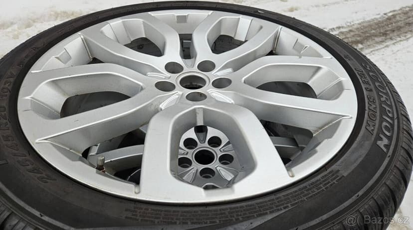 Originální ALU kola Land Rover 20" 5x108 – Pirelli