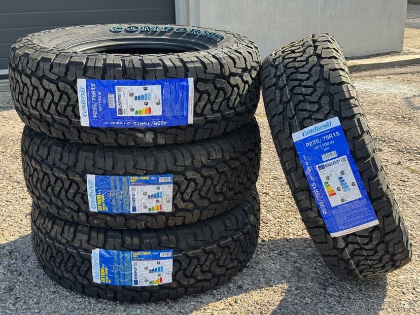 NOVÉ TERÉNNE PNEU 235/75 R15 TL 105T COMFORSER CF-1100 A/T