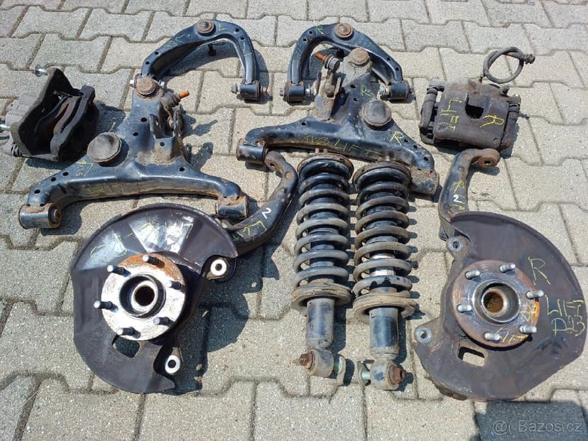 Řízení,těhlice,poloosa,kardan Nissan Navara D23 Alaskan7