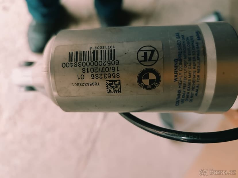 Tlumíče z BMW 1250 Gs Adventure snížená verze