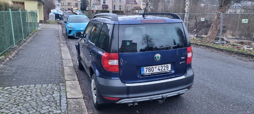 Škoda Yeti 2.0TDi,81KW,4x4,MANUÁL