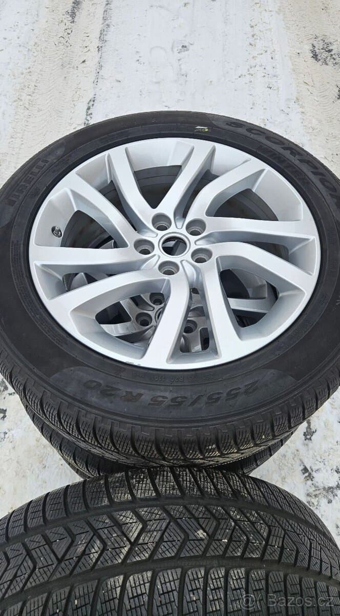 Originál Land Rover ALU kola R20 5x120 + Pirelli