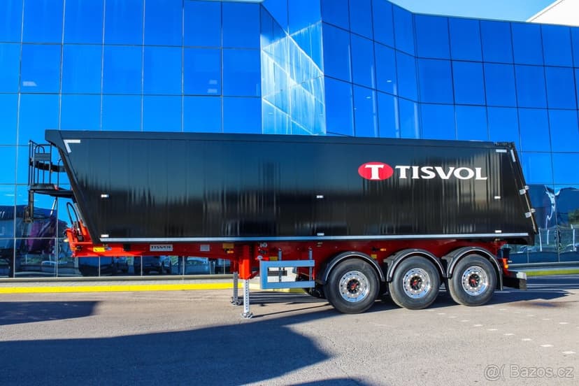Sklápěcí návěs - Tisvol 43m3 5340kg Ihňed k odberu