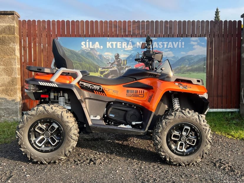 Čtyřkolka Benda Redstone 550 R2 DL Premium a MD Middle