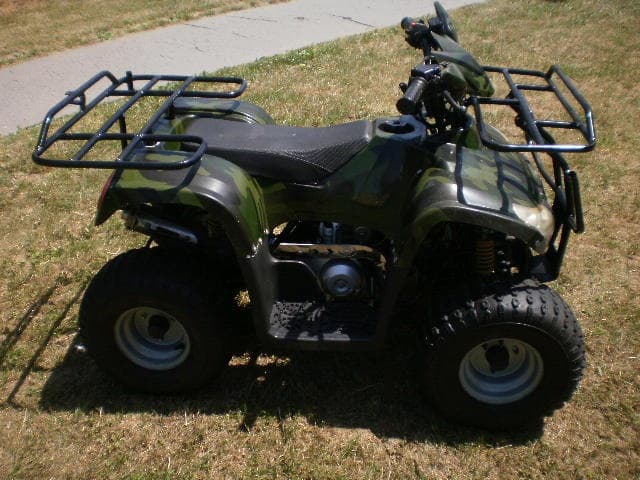 dětská čtyřkolka 125ccm maskáčová