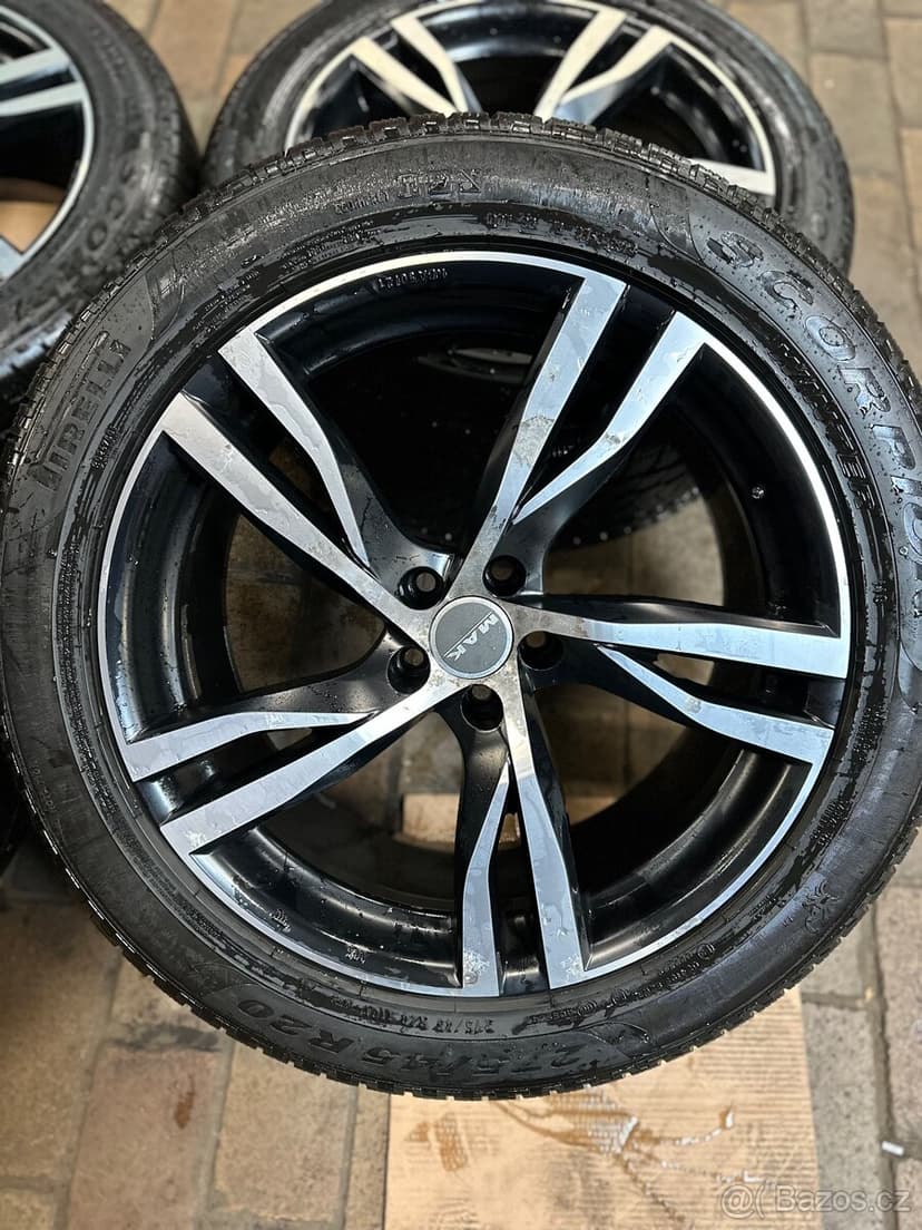 Prémiová sada 20" kol MAK s pneu Pirelli 275/45R20