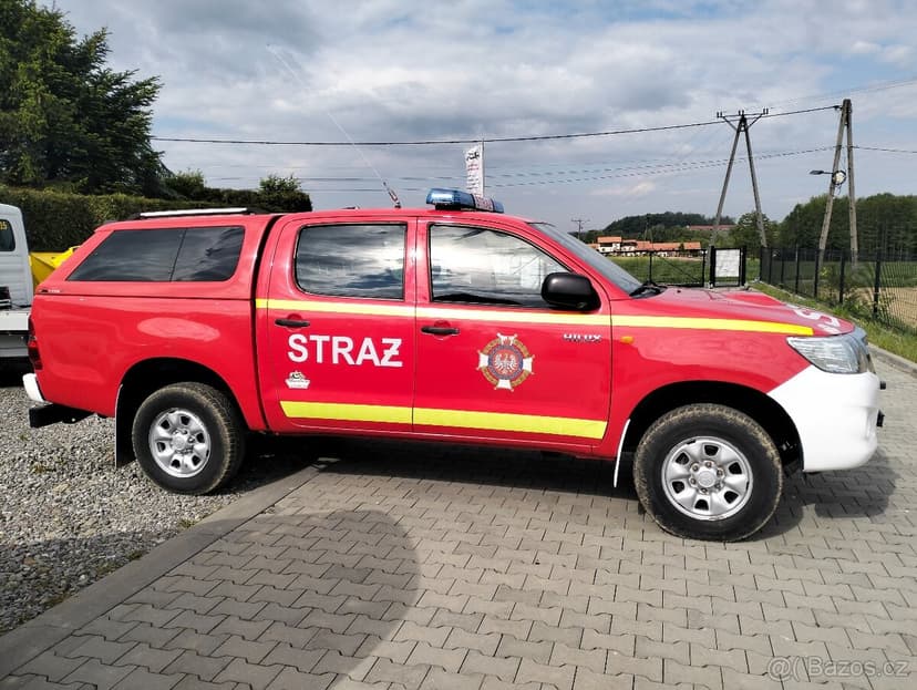 Hasic hasičský auto Toyota Hilux 4x4 2.5