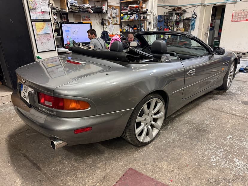 ASTON MARTIN DB7 VANTAGE VOLANTE, 306kW, V12, 2003, DPH ✅