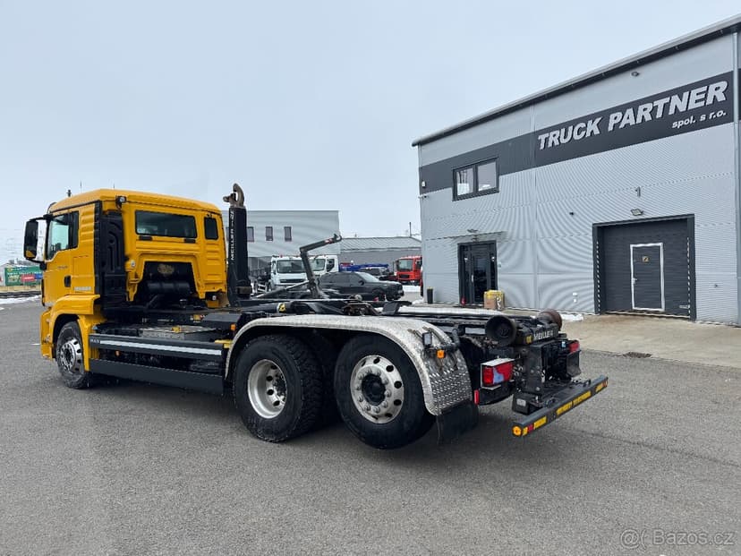 MAN TGS 26.470, KONTEJNER MEILLER, 12/2020, SUPER STAV