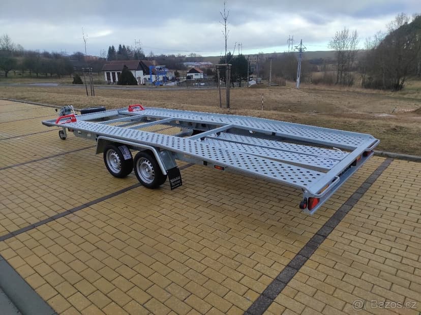 Autopřepravník snížený 500x210cm, 3500/550kg,130km, VDI2700