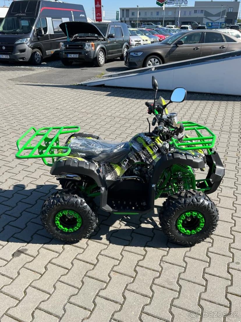 Dětská čtyřkolka Toronto125cc 1G7 Deluxe -zelené grafity