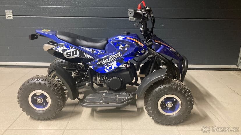 Dětská čtyřkolka 49ccm Dragon II Sport modrá