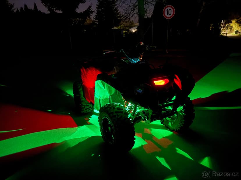 Podsvícení čtyřkolky
