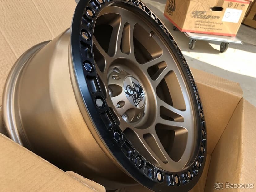 Alu kola 17” vhodné na Jeep Wrangler STAR BRONZE