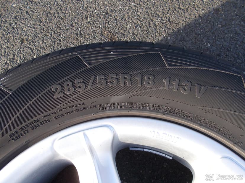 Originální kola Mitsubishi Pajero, L200, ... 8,5Jx18, ET 31