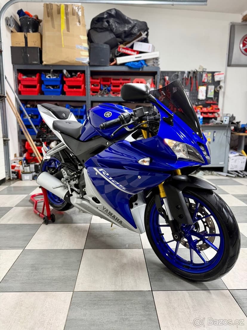 Yamaha YZF-R125 ABS 2017 20000KM TOP STAV ZÁRUKA