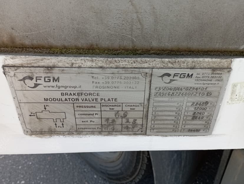 Prodám Návěs FGM 26 podvalník hlubina