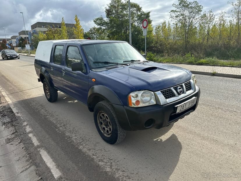 Nissan Double Cab 2.5 TDi 98kw, ČR,tažné,nová STK do 10/2027