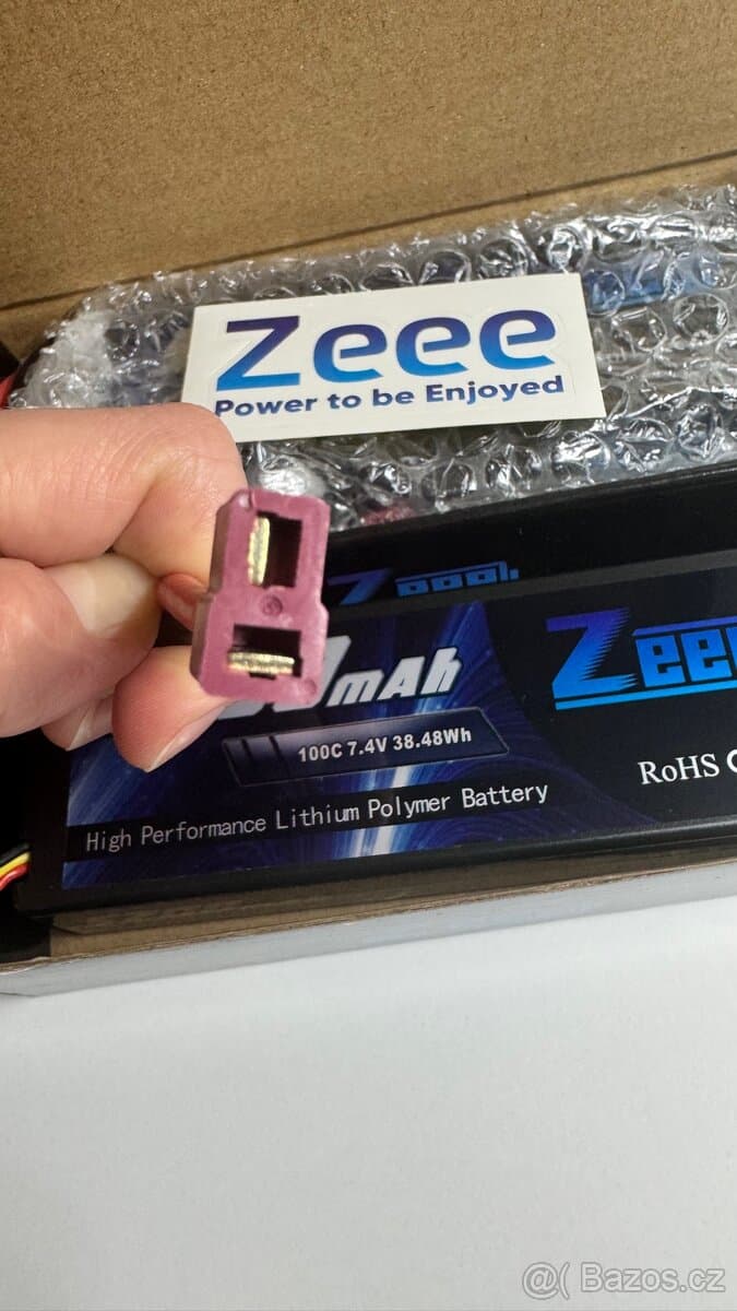 BATERIE LIPO ZEEE 5200mAh 80C/100C 7,4V 38,48Wh-2ks