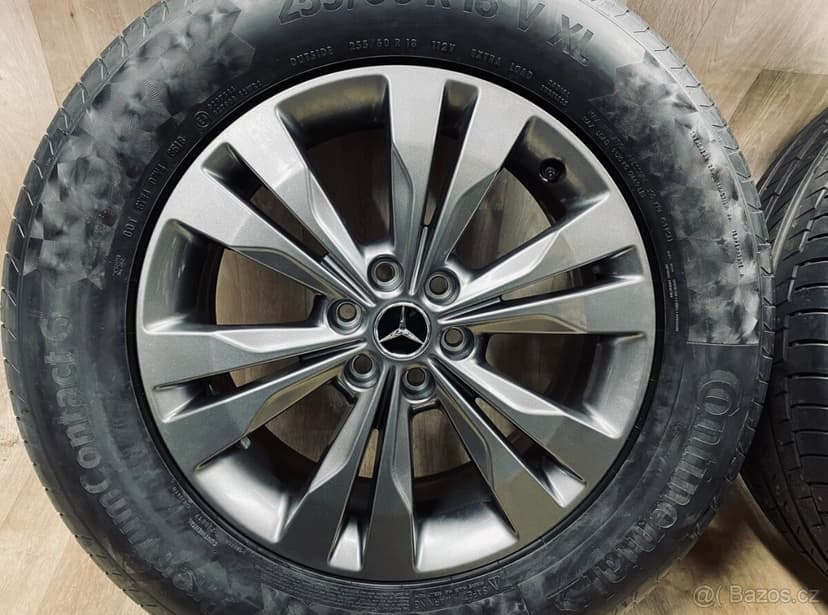 Originál letní 18” kola Mercedes X Renault Alaskan