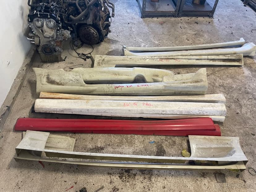 Prodám laminátové spoilery na různé druhy aut