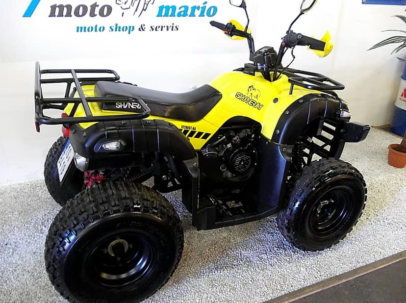 ATV Shineray XY 200 ST nové v ČR, jen 300km  Výrobní STAV