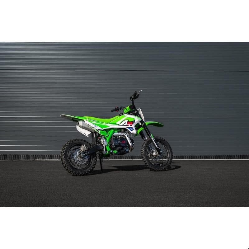 Pitbike Leramotors Thunder 125, poloautomat, 14/12, zelená