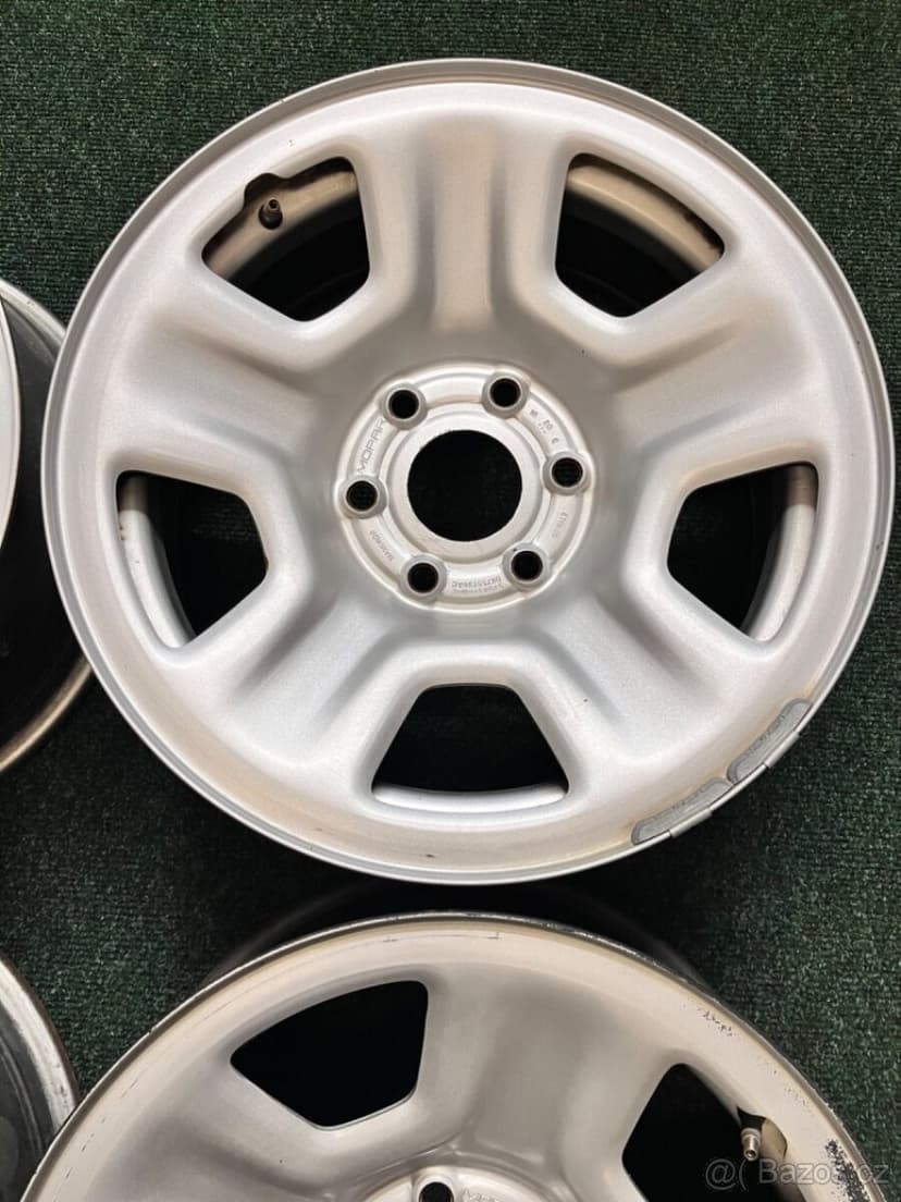 6x139.7 R18 Plechové disky Dodge RAM 1500 5.Generace