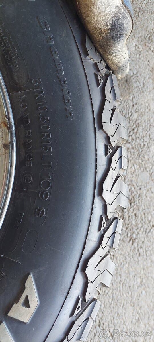 Offrod disky s pneu 15" a 16"