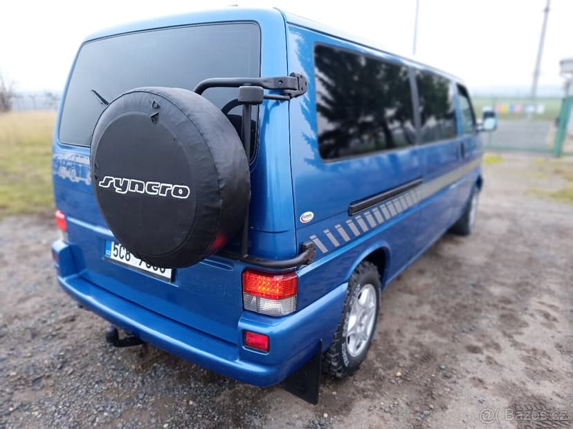 VW T4 CARAVELLE LONG 2.5.TDI 4X4 SYNCRO UZÁVĚRKA
