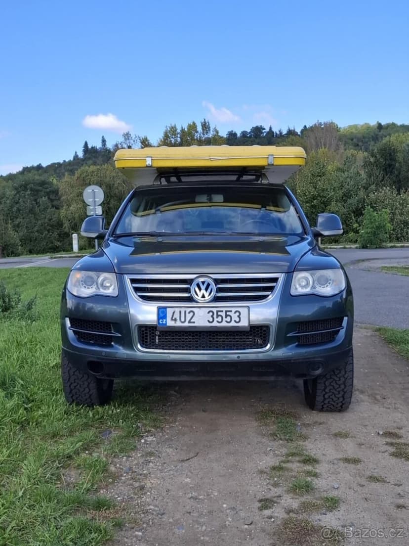 VW Touareg 2.5 TDI R5 – Offroad ready, manuál, po STK