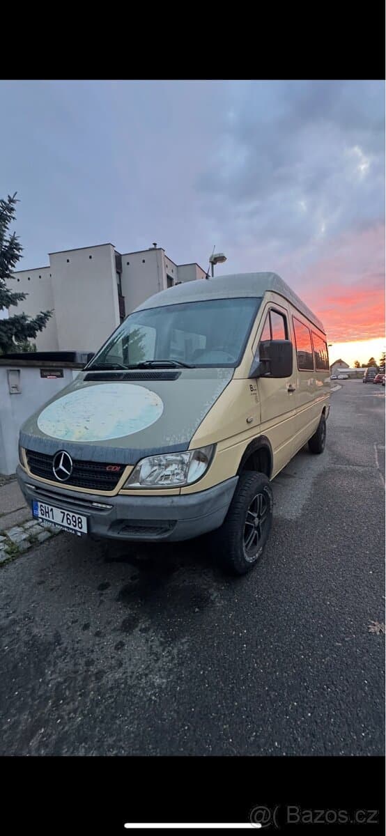 Mercedes Benz Sprinter 4X4 Obytný Offroad