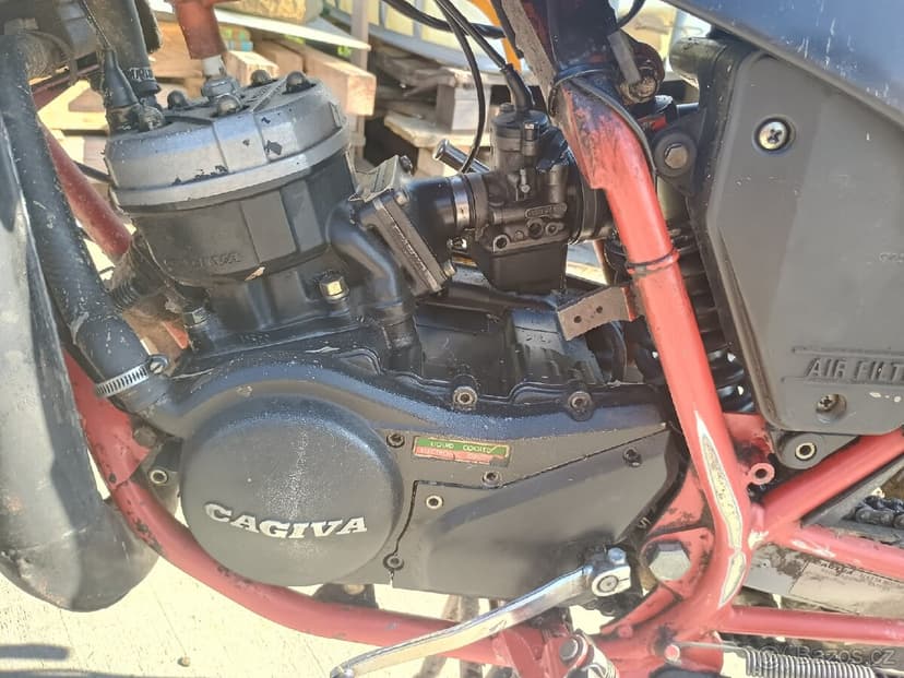 Cagiva alleta Rossa 125 2 t, bez tp