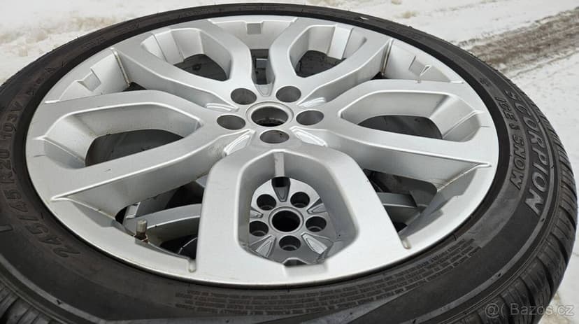 Originální ALU kola Land Rover 20" 5x108 – Pirelli