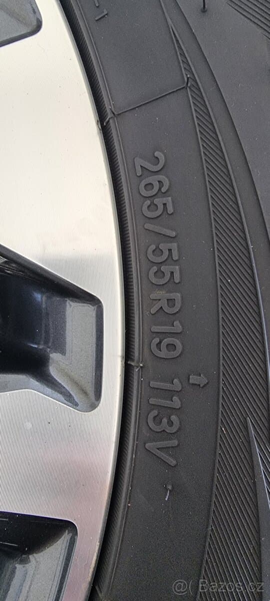 kompletní originální kola 19" TOYOTA LAND CRUISER 150, HILU