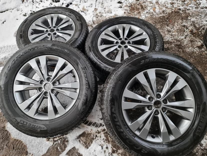 zimní Alu kola Mercedes X-Class W470 – 18" originál sada Pr