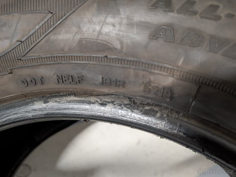 1ks Pneu Goodyear Wrangler 255/65 R19