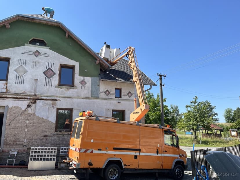 Plošina s regály mercedes Vario