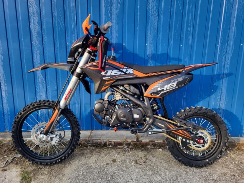 Pitbike ASIX XB-48 125ccm 17"/14" E-START + světlo