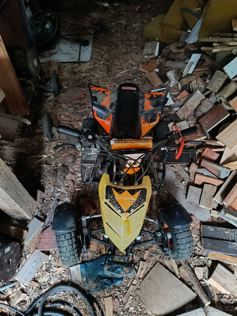 Dětská čtyřkolka mini rocket