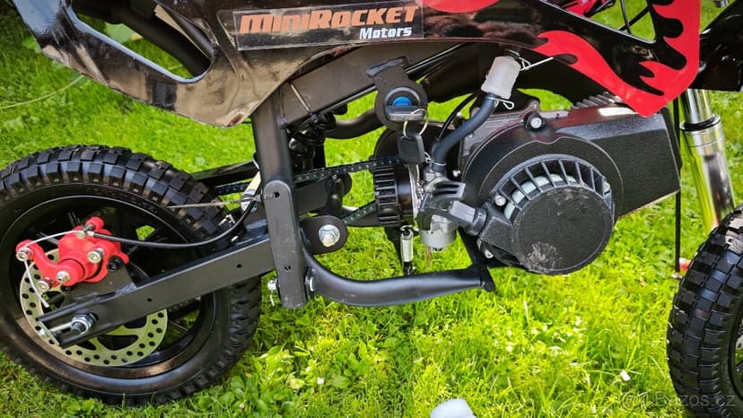 Nová benzínová minikroska 8" kola pro nejmenší