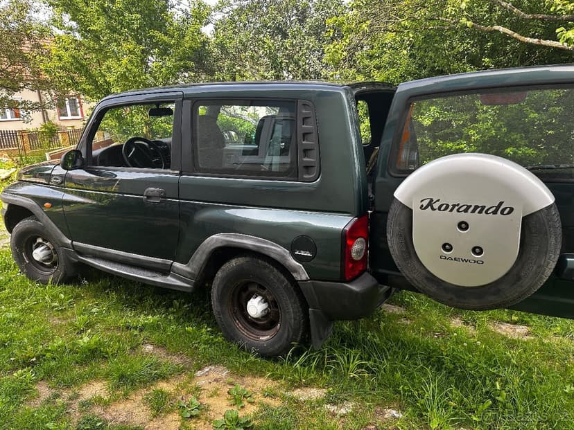 Korando 4x4 druha gemerace (kopie Jeep)
