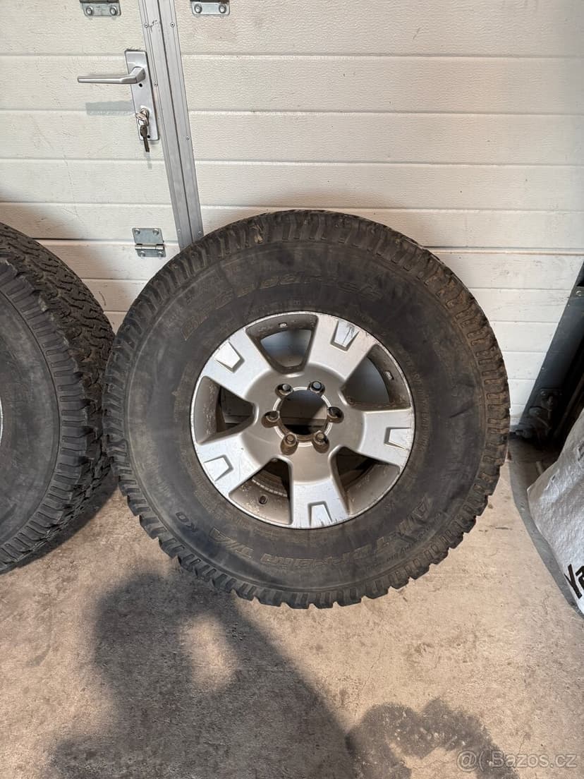 Original GU4 disky Nissan patrol po kusech na prodej