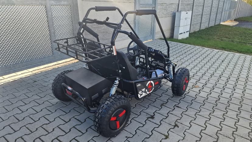 Dětská Bugina akumulátorová ECOBuggy až 2500W 60V 20Ah modrá